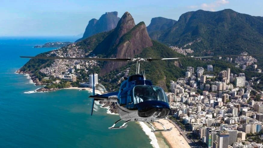 Passeio de helicóptero no Rio de Janeiro